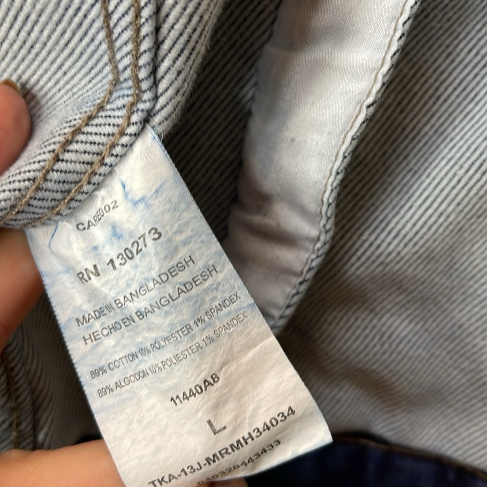 Women’s Lee Riders Denim Jean Jacket - Picture 9 of 12